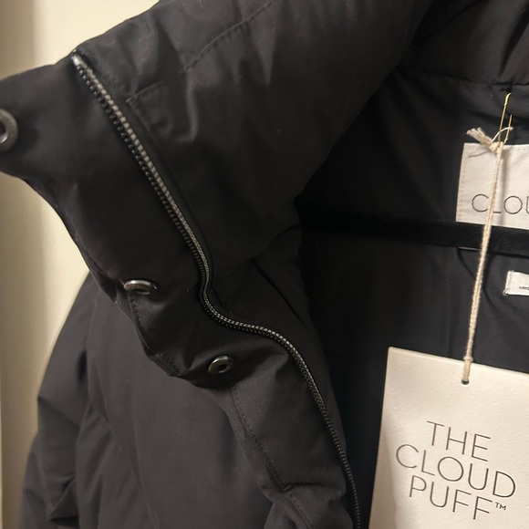 Wilfred Black Cloud Puff Long Jacket - Picture 5 of 15